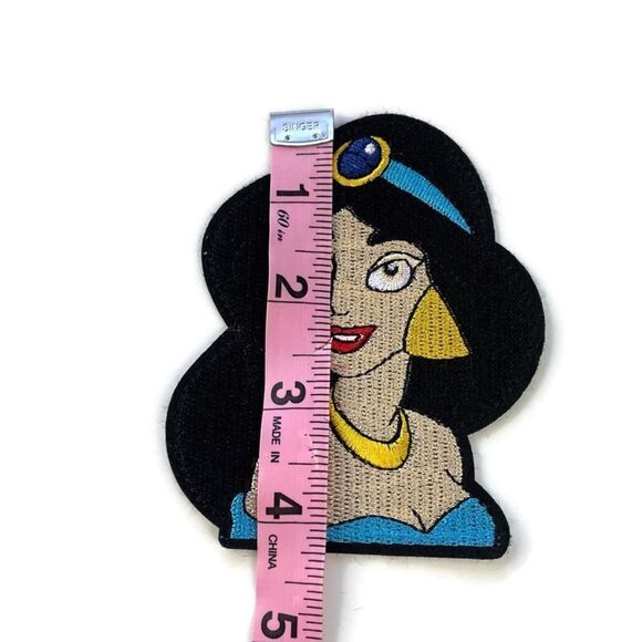 Jasmine Aladdin Princess Large Embroidered Patch - Picture 2 of 4